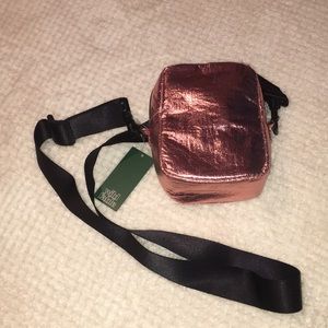 Small pink crossbody